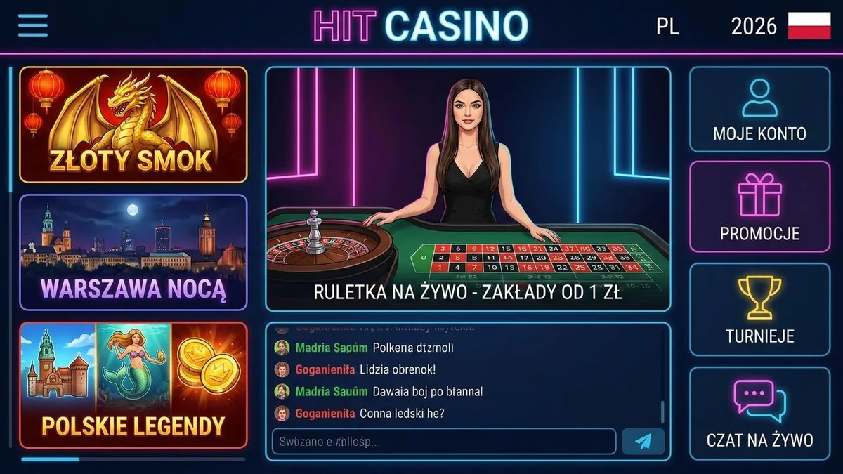 Gry kasynowe Hit Casino